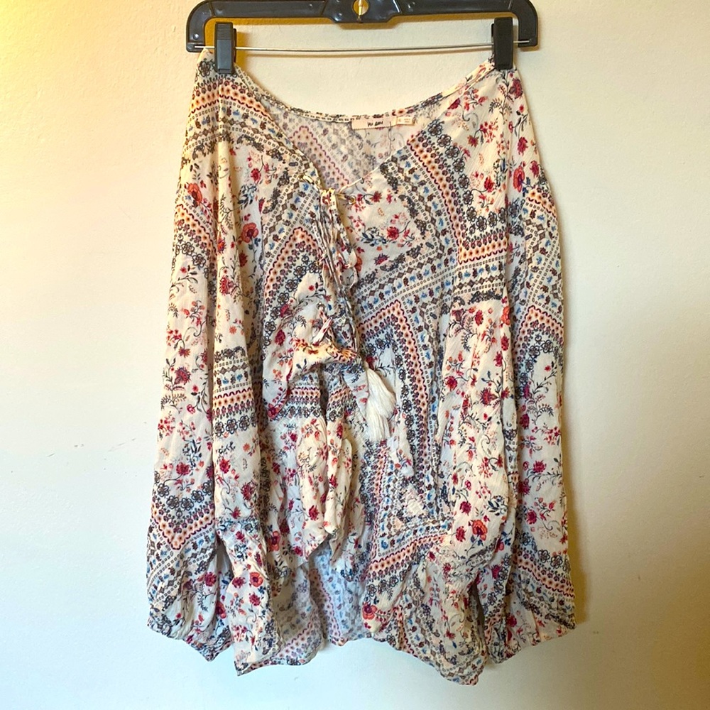 Boho Peplum Top/Blouse